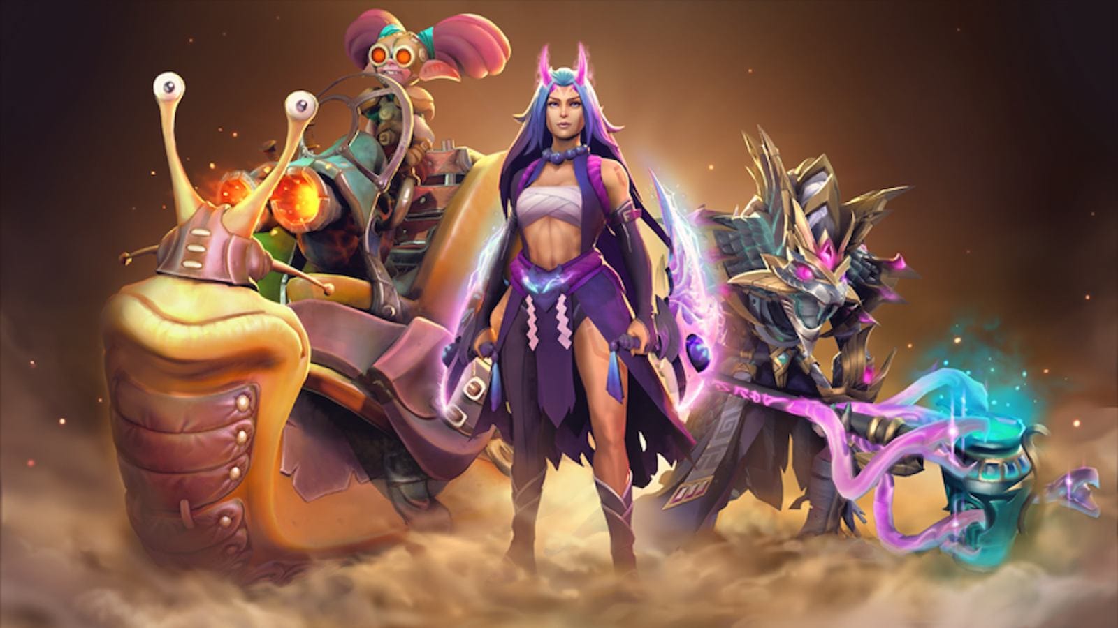 The major update "Fallen Crown" in Dota 2 featuring a new hero is set to be released in mid-April