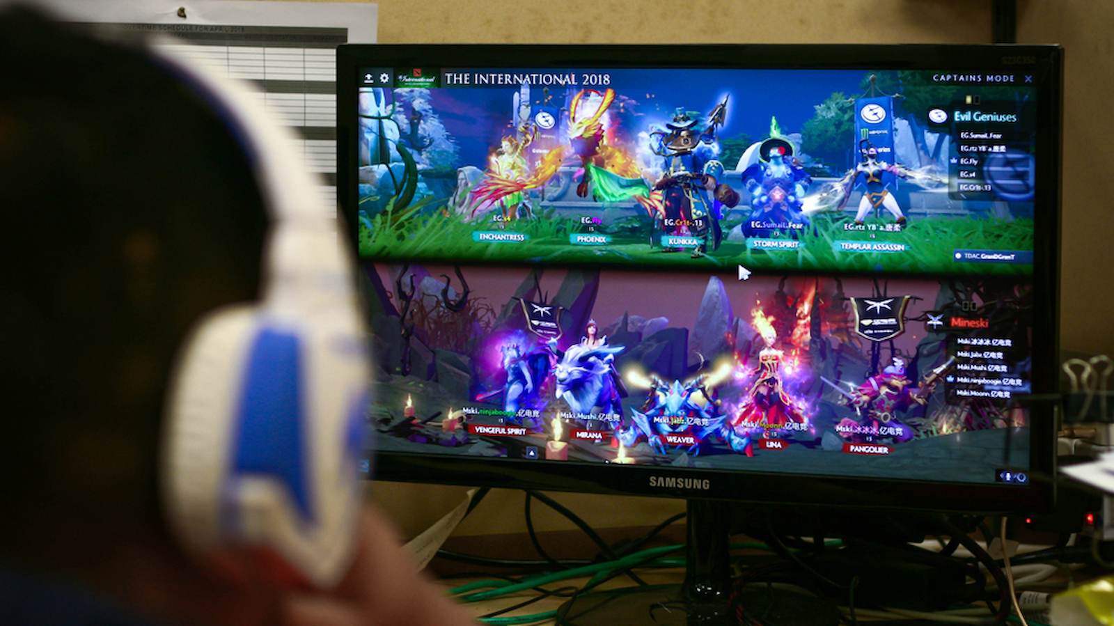 The world's best Dota 2 star put an end to gaming's skill debate by completely crushing five bottom-ranked fans